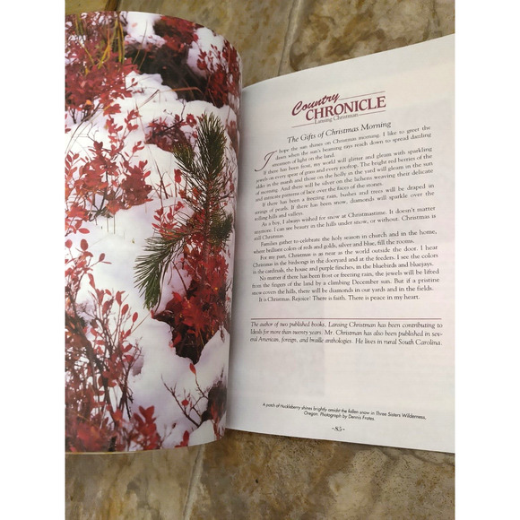 Ideals Christmas Vol. 55 No. 6 November & Reminisce December/January 2013 Issues - Picture 4 of 7